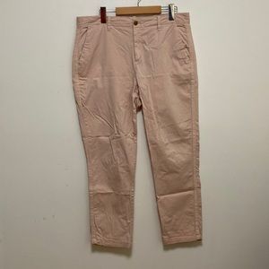 Womens Girl Friend Chino Pants Size 12 Pink